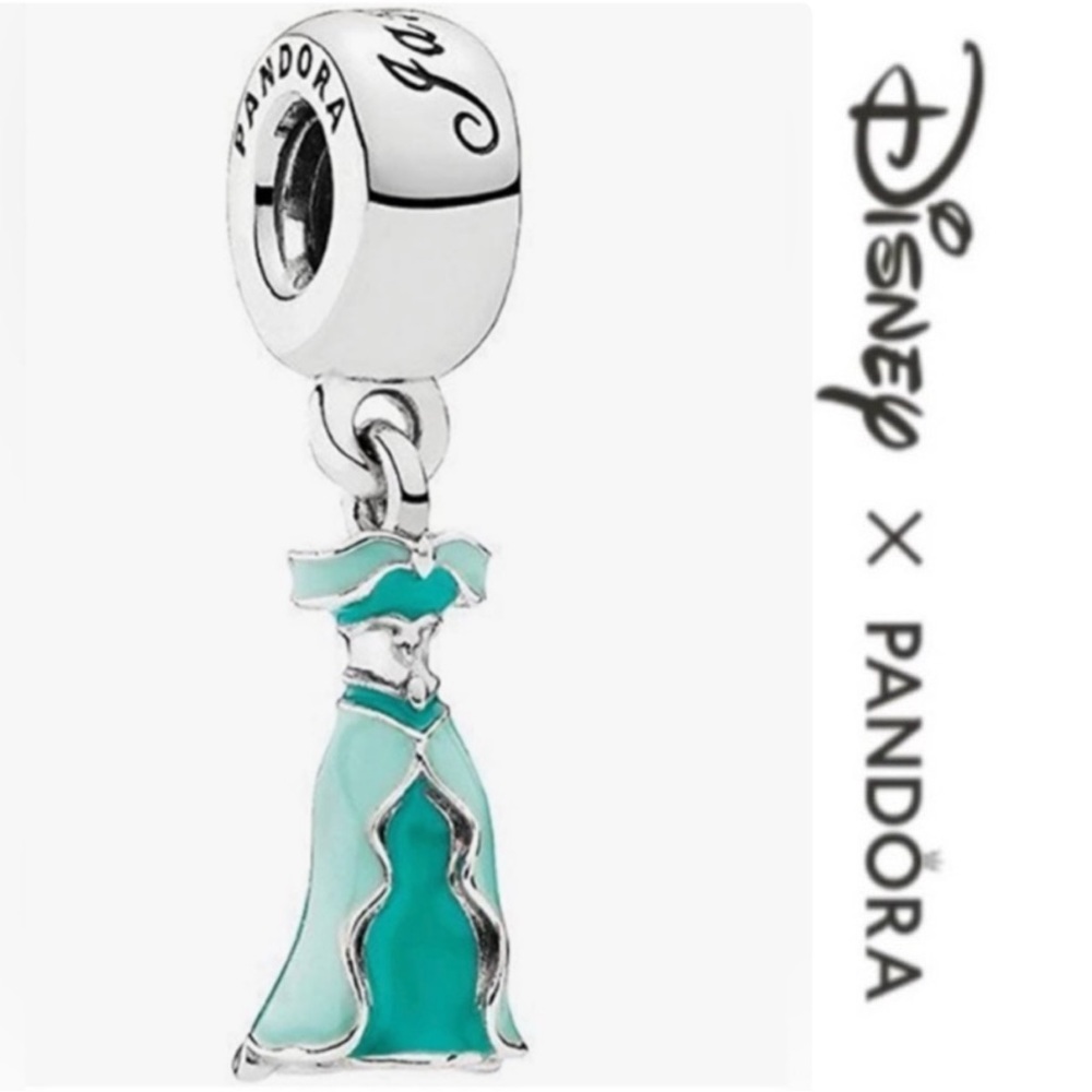 NWOT Pandora x Disney Jasmine Dress Charm